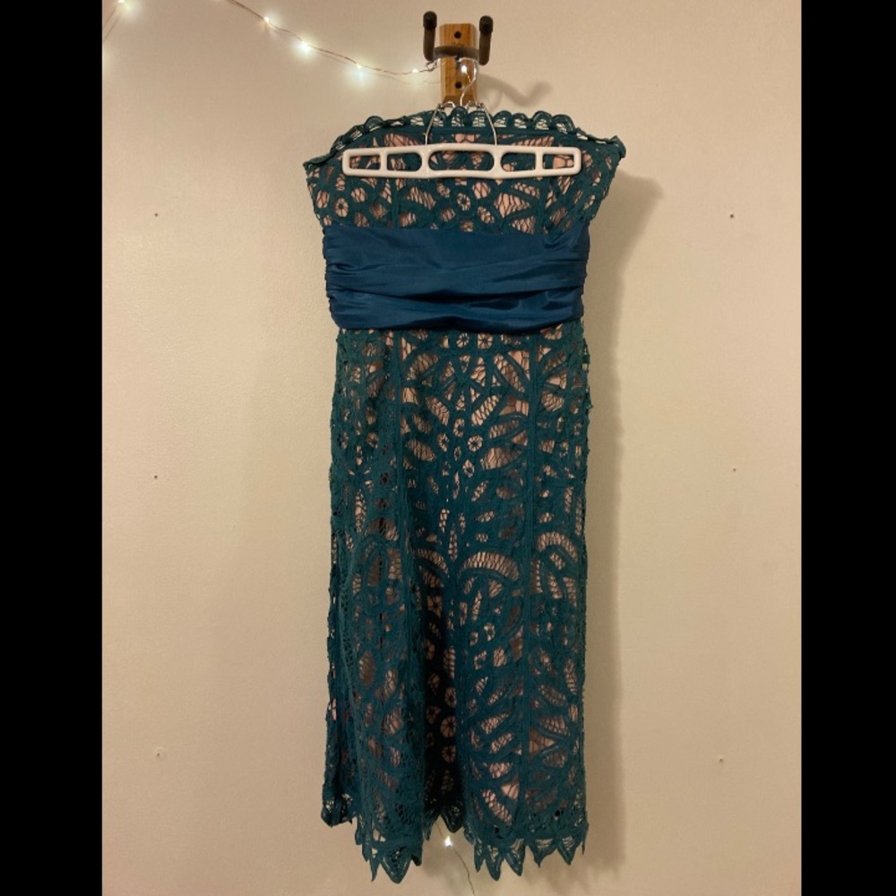 Betsey Johnson strapless dress